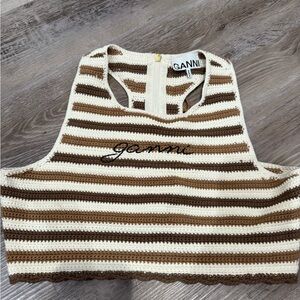 Ganni knit top